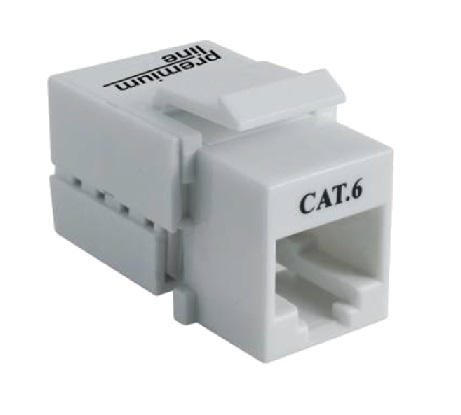 Premium Line 106111010 Unshielded keystone jack Module Cat6