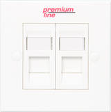 Premium Line 121122210 face plate dull 8*8