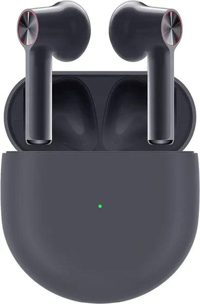 OnePlus E501A GR Buds True Wireless Earbuds Charging Case Gray