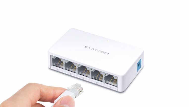 Mercusys MS105 5-Port 10/100Mbps Desktop Switch