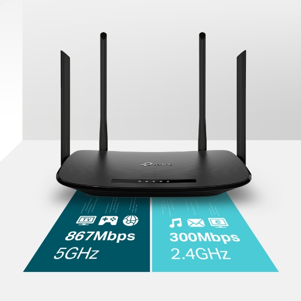 TP-Link Archer VR300 AC1200 Wireless VDSL/ADSL Modem Router