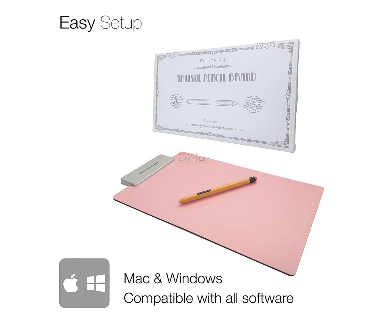 Artisul Pencil Medium 906m Sketch Pad Rose Pink Egyptlaptop